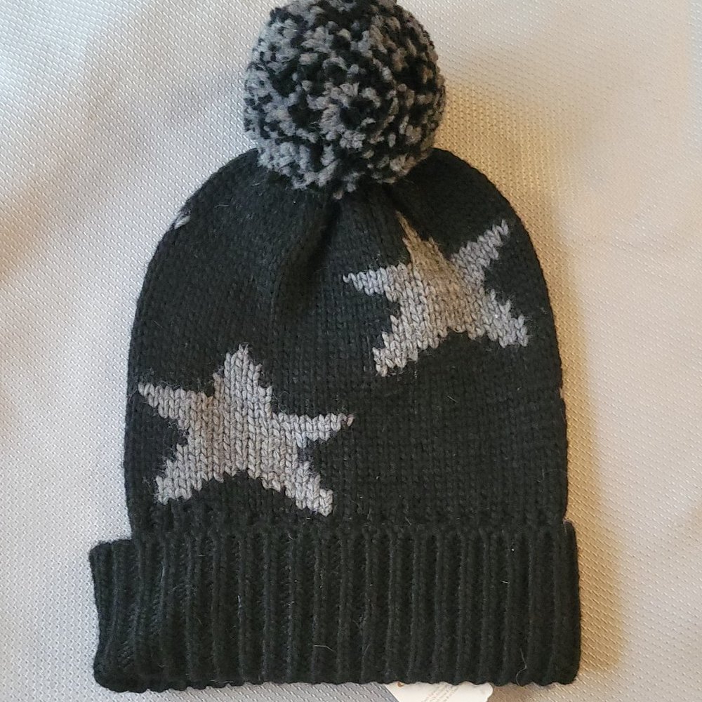 NWT’s Coach Star Print Black Beanie